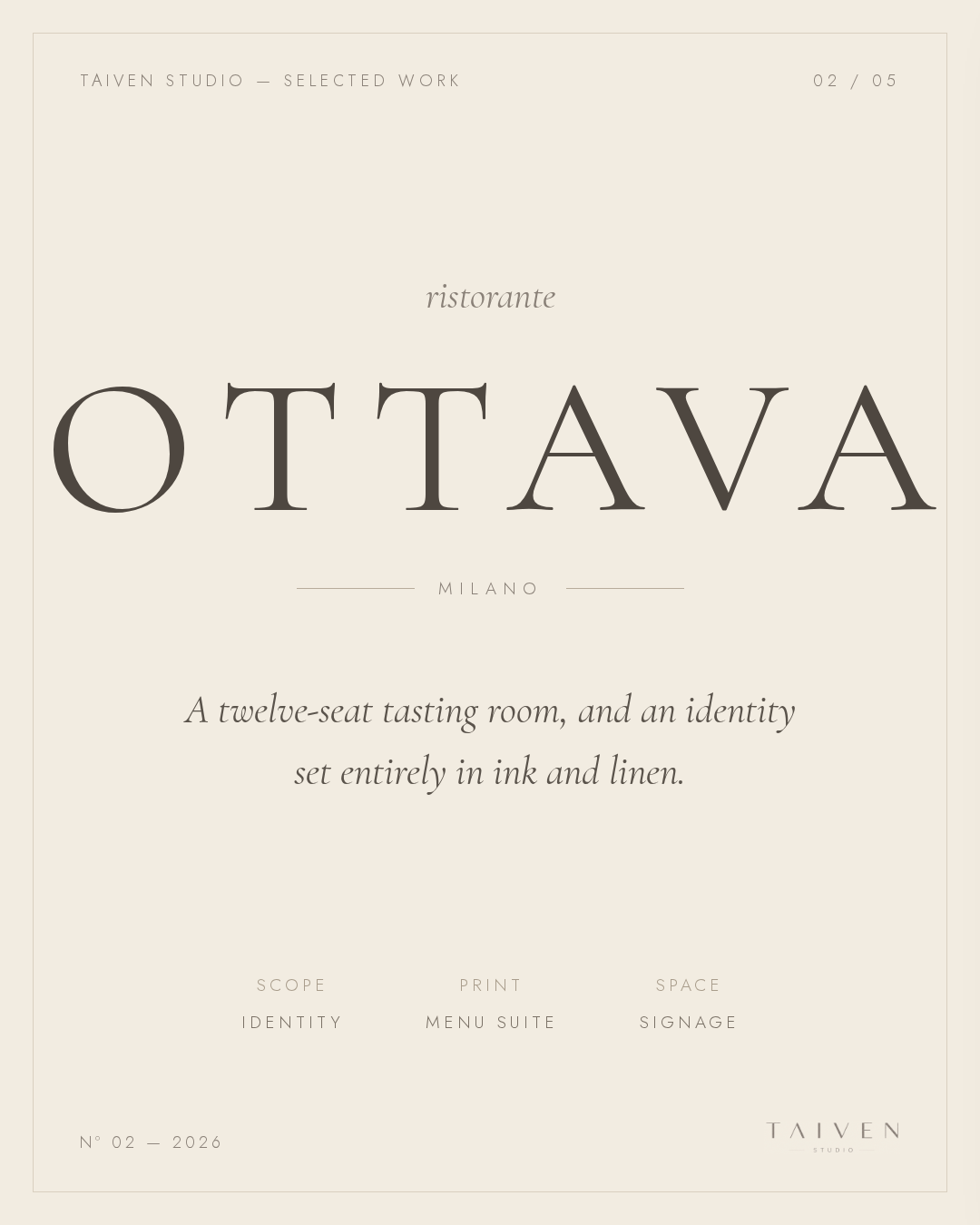 Ottava — concept board
