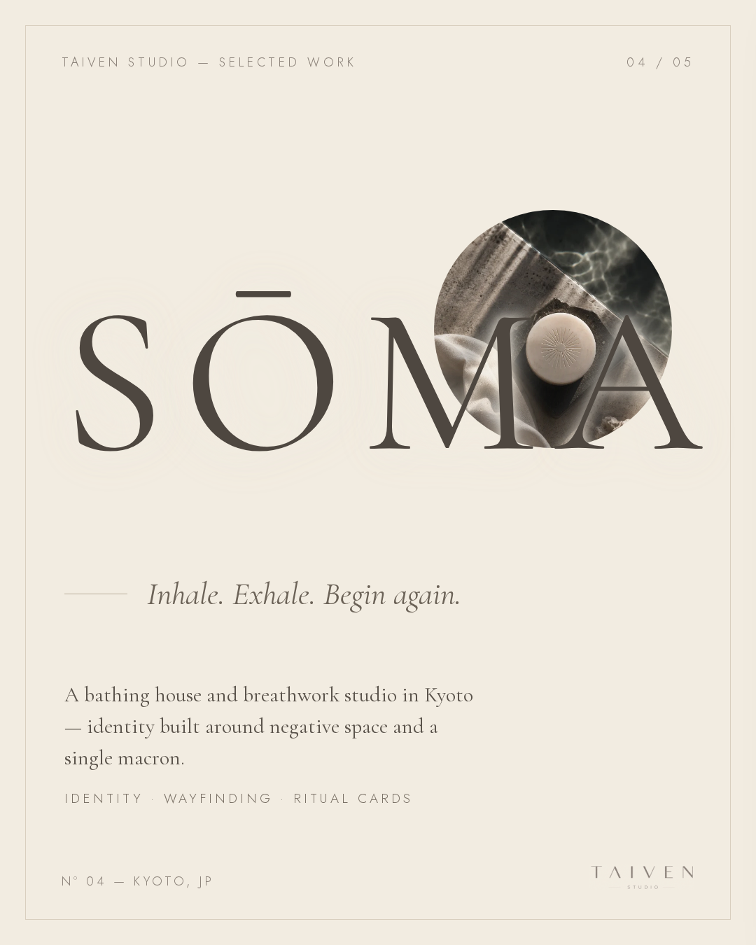 Soma — concept board